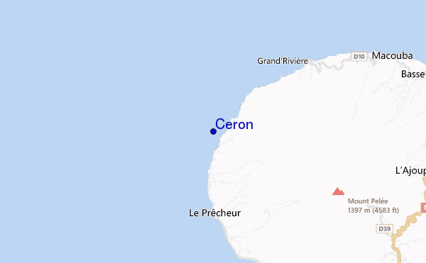 mappa di localizzazione di Ceron