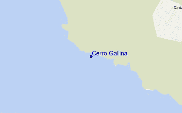 mappa di localizzazione di Cerro Gallina