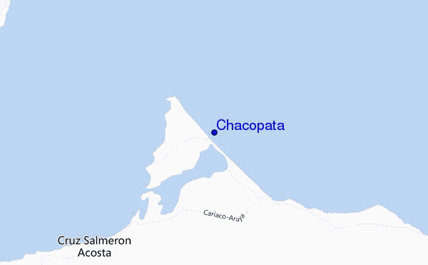 mappa di localizzazione di Chacopata