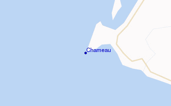 mappa di localizzazione di Chameau