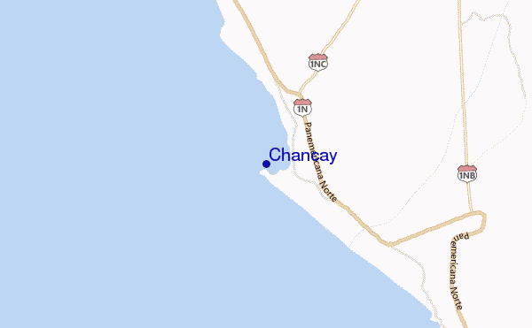mappa di localizzazione di Chancay