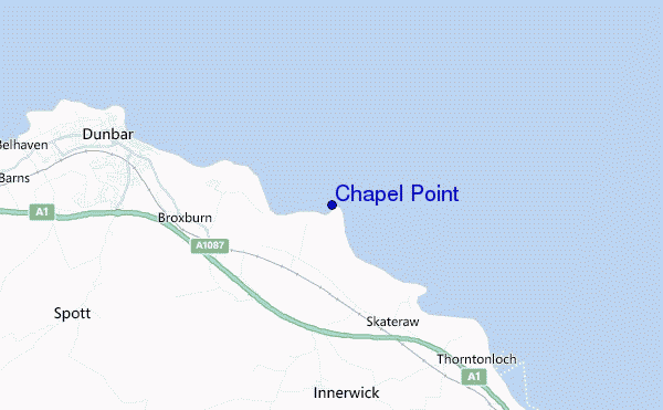 mappa di localizzazione di Chapel Point