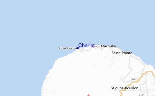 mappa di localizzazione di Charlot