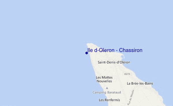 mappa di localizzazione di Ile d'Oleron - Chassiron