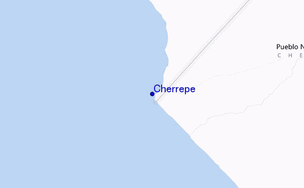 mappa di localizzazione di Cherrepe