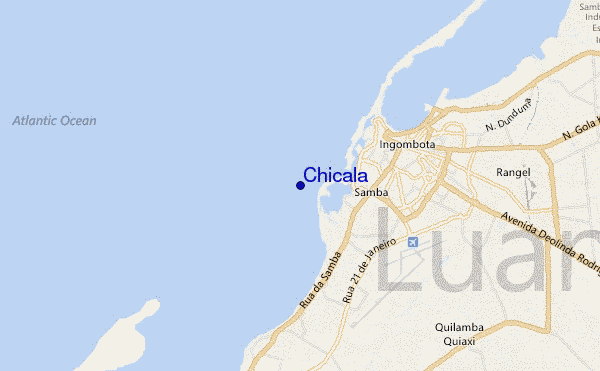 mappa di localizzazione di Chicala