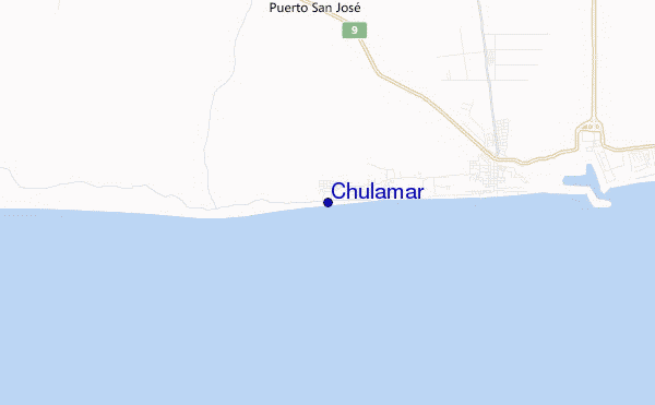 mappa di localizzazione di Chulamar