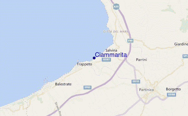 mappa di localizzazione di Ciammarita