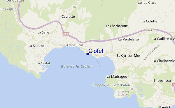 mappa di localizzazione di Ciotel