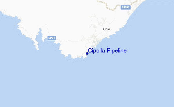 mappa di localizzazione di Cipolla Pipeline