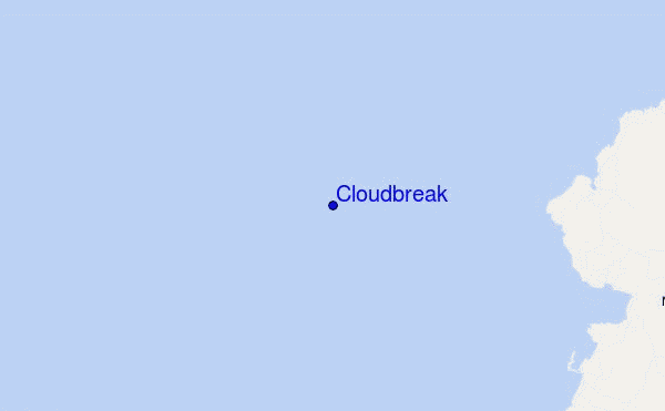 mappa di localizzazione di Cloudbreak