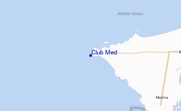 mappa di localizzazione di Club Med