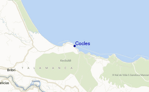 mappa di localizzazione di Cocles