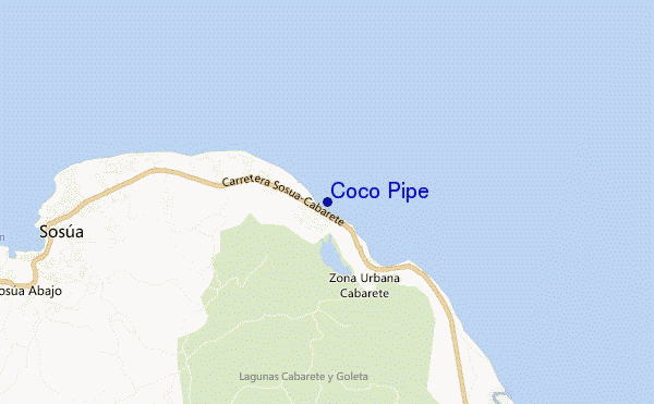 mappa di localizzazione di Coco Pipe