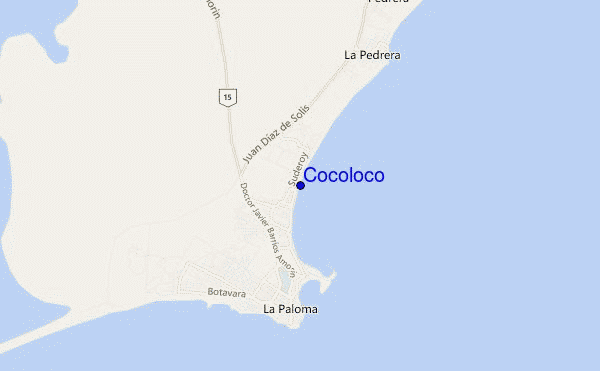 mappa di localizzazione di Cocoloco