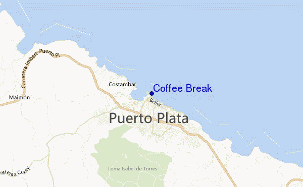 mappa di localizzazione di Coffee Break