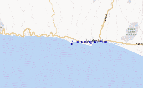 mappa di localizzazione di Comasagua Point