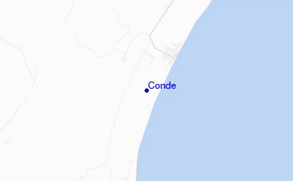 mappa di localizzazione di Conde