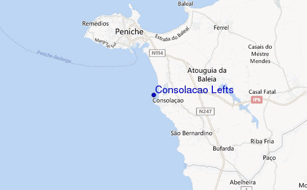 mappa di localizzazione di Consolacao Lefts