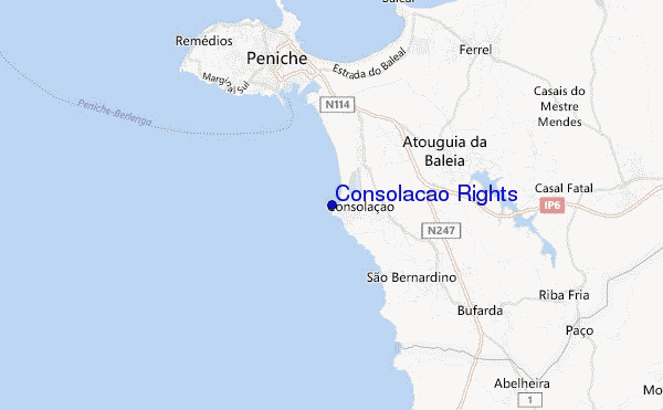 mappa di localizzazione di Consolacao Rights