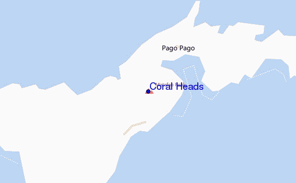 mappa di localizzazione di Coral Heads