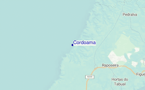 mappa di localizzazione di Cordoama