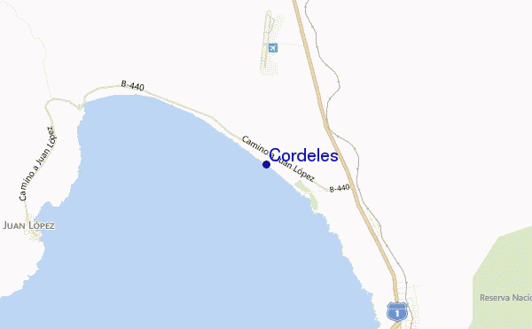 mappa di localizzazione di Cordeles
