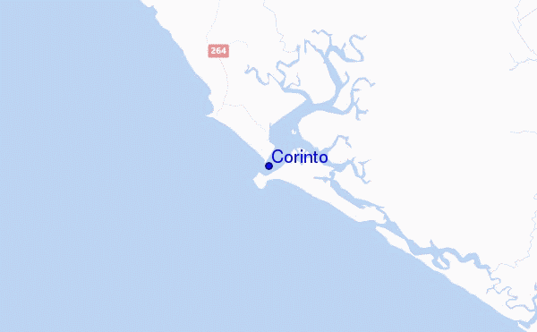 mappa di localizzazione di Corinto