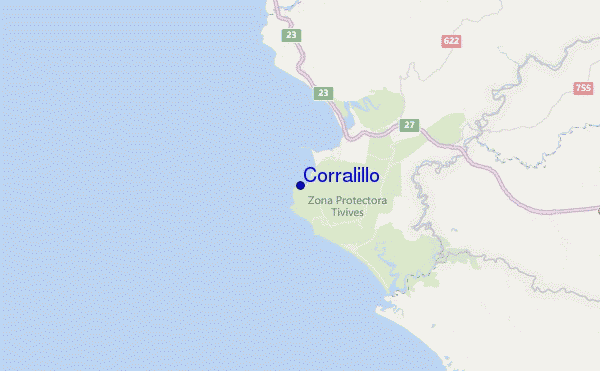 mappa di localizzazione di Corralillo
