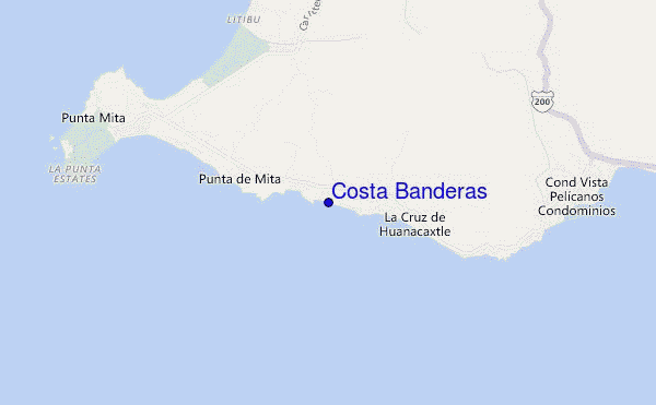 mappa di localizzazione di Costa Banderas