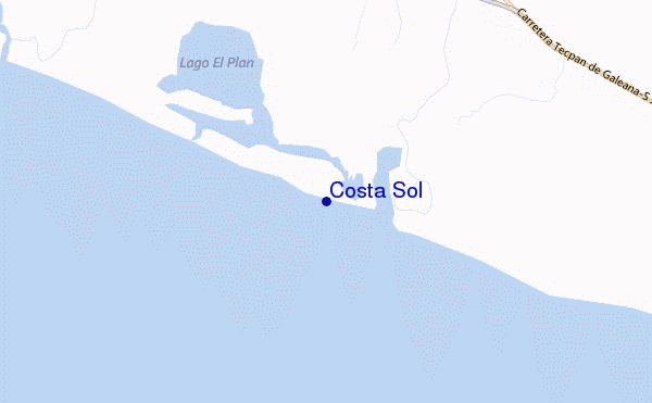 mappa di localizzazione di Costa Sol