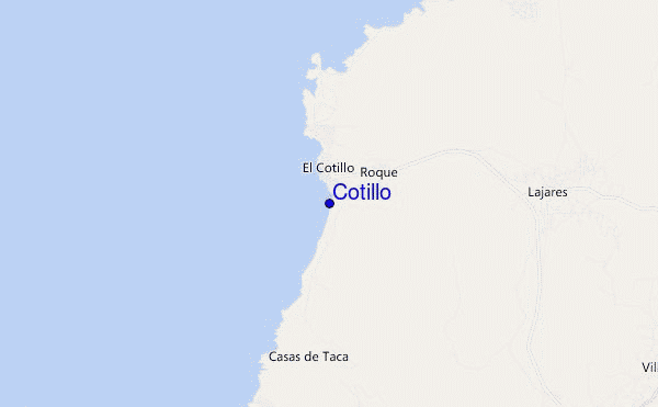 mappa di localizzazione di Cotillo