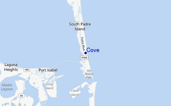 mappa di localizzazione di Cove