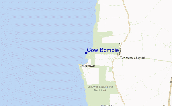 mappa di localizzazione di Cow Bombie