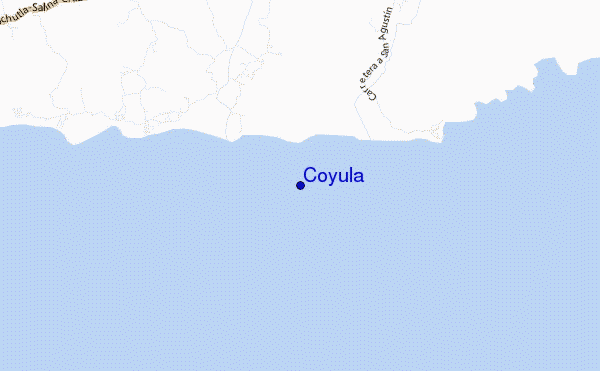 mappa di localizzazione di Coyula