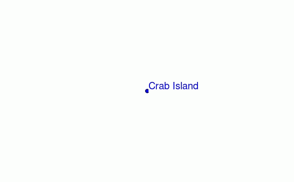 mappa di localizzazione di Crab Island