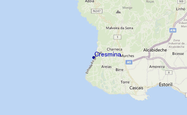 mappa di localizzazione di Cresmina