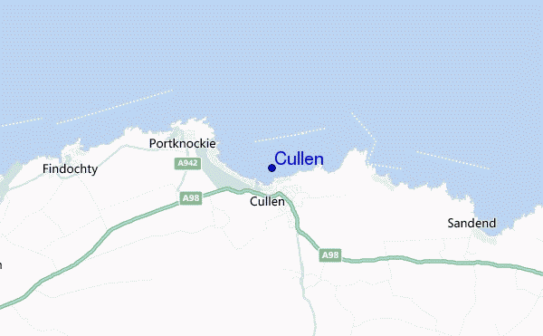 mappa di localizzazione di Cullen