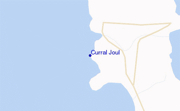 mappa di localizzazione di Curral Joul