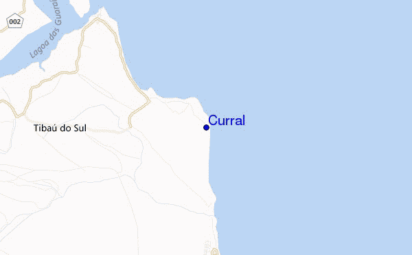 mappa di localizzazione di Curral