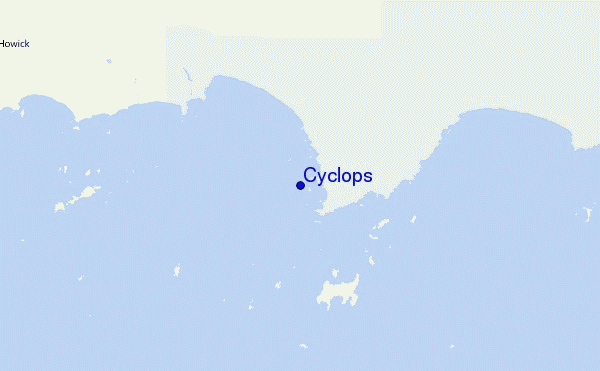 Cyclops Location Map