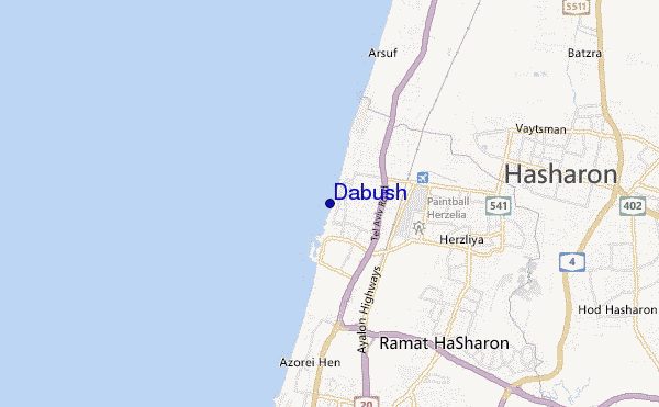 mappa di localizzazione di Dabush