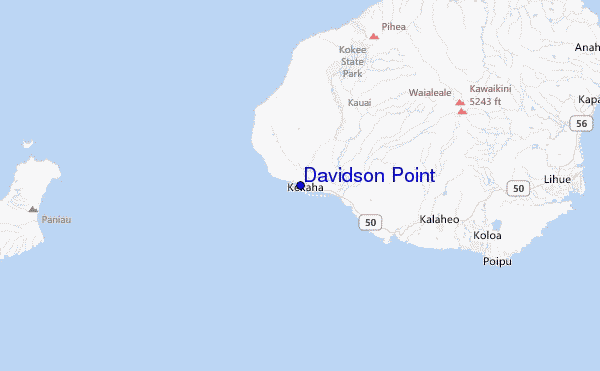 Davidson Point Location Map