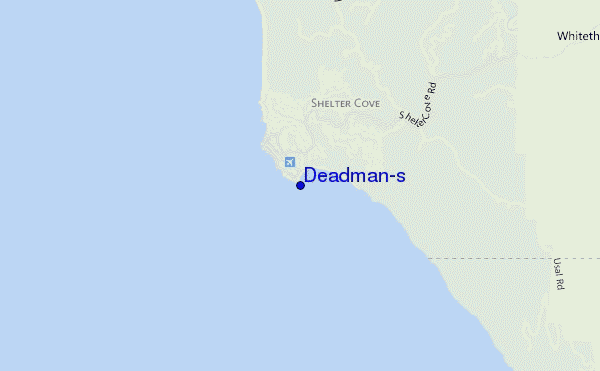 mappa di localizzazione di Deadman's