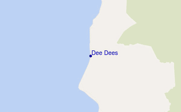 mappa di localizzazione di Dee Dees