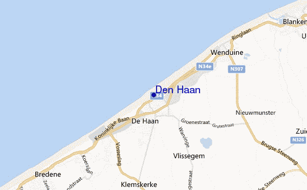mappa di localizzazione di Den Haan