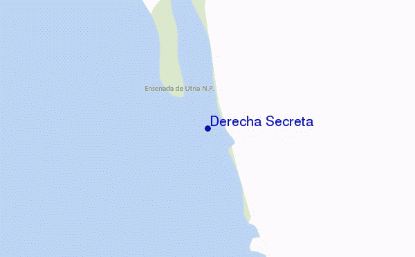 mappa di localizzazione di Derecha Secreta