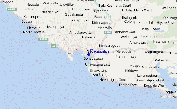 mappa di localizzazione di Dewata
