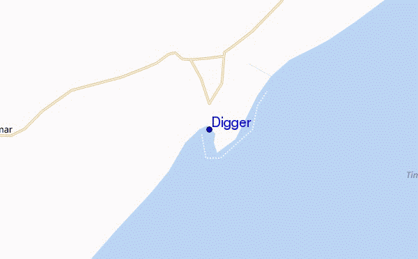 mappa di localizzazione di Digger