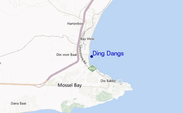 mappa di localizzazione di Ding Dangs